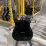 Custom Grand Tele Electric Guitar in Black with Chrome Hardware and Bigsby High Quality Guitar