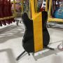 Custom Tuff Dog Tele Electric Guitar Black Circle Green Gold Hardware