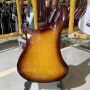 Custom Vintage Sunburst Color Chrome Hardware Ricken 4003 Bass Style Electric Guitar