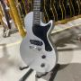 Custom Metal Silver Painting P90 Pickups LP Studio Electric Guitar 