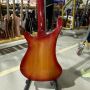 Custom Grand Ricken 4003 Backer Electric Guitar Bass in Cherry Sunburst Color with Chrome Hardware