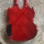 Custom 12 Strings +6 Strings Double Head SG Electric Guitar in Red Color