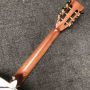 Custom 39 Inch OOO 45AA AAAAA All Solid Wood Acoustic Guitar with 301 Electronic EQ Ebony Fingerboard Slotted Headstock in Red Color