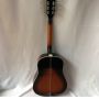 Custom Sunburst Finish John Lennon Electric Acoustic Guitar with Sound Hole Passive Pickup J160