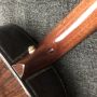 Custom Grand O-VS Body Abalone Binding Sunburst AAAAA All Solid Wood Acoustic Guitar