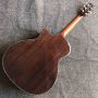 Custom AAAAA All Solid KOA Wood Acoustic Electric Guitar BB Bands