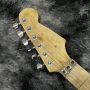 Custom Vintage Heavy Relic White Black Stripes Red 5150 ST Electric Guitar Eddie Edward Van Halen Franken Stein China Guitar with Alder Body Maple Neck Floyd Rose Tremolo