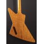 Custom 50' Anniversary 58 Reissue Natural Explorer Electric Guitar with Gold Hardware and White Pickguard