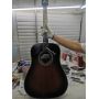 Custom Solid Handmade AAAAA Grade Flamed Maple Neck Doves Dreadnought Acoustic Guitar Deluxe Version Kinds Colors