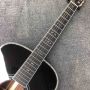 Custom 40 Inch AAAAA Solid Cocobolo Back Side Ebony Fingerboard 45mm Nut Acoustic Guitar in Sunburst Color OM45 OM42 Guitar
