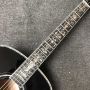 Custom 43 Inch J200 Jumbo Acoustic Guitar with Abalone Binding Vintage Tuner