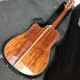 Custom 41 Inch Cutaway Dreadnought Acoustic Guitar D45 Style
