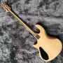 Custom 4 Strings G-WAL Style Electric Guitar Bass in Natural Color