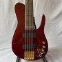 Custom Grand Buttle Fly Style Bass 5 Strings Neck Through Body Electric Bass Guitar