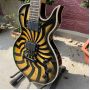 Custom Wylde Odin Grail Charcoal Burst Buzzsaw Electric Guitar with Active Pickup in Kinds Colors