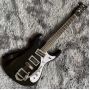 Custom 1966 Ventures Mosrite Johnny Ramone Electric Guitar Bigsby Tremolo Bridge Little Dot Inlay Vintage Tuners