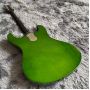 Custom Mosrite Water Ripple 1966 Electric Guitar in Green Color
