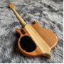 Custom Alemb Style 4 Strings Electric Guitar Bass Active Pickup Maple Neck