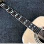 Custom round body songwriter studio deluxe acoustic guitar non-cutaway songwriter deluxe electric acoustic guitar