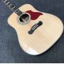 Custom round body songwriter studio deluxe acoustic guitar non-cutaway songwriter deluxe electric acoustic guitar