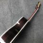 Custom Round Body 39 Inch OO AAAAA Solid KOA Wood Abalone Binding Life Tree Inlay Umbrella Logo Acoustic Guitar 45mm Nut Width