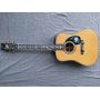 Custom D100 AAAA handmade all solid wood dreadnought guitar super deluxe full abalone professional acoustic guitar