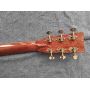Custom D100 AAAA handmade all solid wood dreadnought guitar super deluxe full abalone professional acoustic guitar
