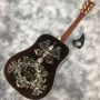 Custom 41 Inch D100 Series Luxury Full Abalone Fingerstyle Acoustic Guitar