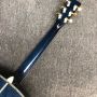 Custom Blue Water Ripple Acoustic Guitar