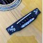 Custom Handmade Aaaaa All Solid Rosewood Wood Yellow Painting Folk Acoustic Guitar Dreadnought Super Deluxe Superior D100 Guitar 550a Soundhole Pickup