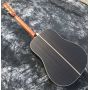 Custom Deluxe Acoustic Guitar Abalone Binding Aaaaa All Solid Wood guitar 550a soundhole pickup