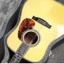 Custom Wholesale Chinese 41 Inch AAAAA All Solid Acoustic Guitars with SOLID Cocobolo Rosewood Back Side 45-Style Abalone top Purfling and Rosette