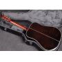 Custom New Design Deluxe Handmade 41 Inch Solid Brazilian Rosewood Full Solid Acoustic Guitar Factory OEM Electric Acoustic Guitar