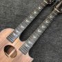 Custom PS14dk Ritchie Sambora Style 6/12 Strings KOA Wood Double Neck Acoustic Guitar