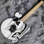 Custom Irregular Special Body Shape Skull Human Skeleton Ep Style Electric Guitar in Kinds Colors