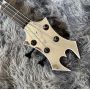 Grand 4 Strings PStanel Cracked Mirror Electric Bass Accept Customized Guitar Bass OEM