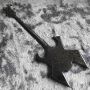 Custom Neck Through Body Ebony Fingerboard 4 Strings Spark Black Electric Bass Guitar Accept Customized Guitar Bass Project