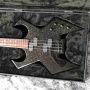Custom Neck Through Body Ebony Fingerboard 4 Strings Spark Black Electric Bass Guitar Accept Customized Guitar Bass Project
