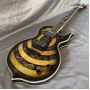 Custom Irregular Body Wylde AUDIO STYLE Viking Totem Design Electric Guitar