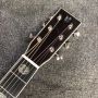 Custom 40 Inch OM Body Solid Rosewood Back Side Acoustic Guitar