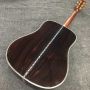 Custom Ice and Fire Deluxe AAAAA solid wood 41 inch acoustic guitar