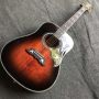 Custom Grand 6 Strings Handmade Customized Doves Flight Dreadnought Acoustic 12 Solid Top Guitar Flamed Maple Back Side Wood
