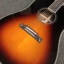 Custom 41 Inch Solid Spruce Top J45 Body Rosewood Back Side Herringbone Binding Acoustic Guitar in Sunburst Color
