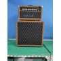 Custom Overdrive Grand Amp with 112 Cabinet V30 Speaker in Blue Brown Tolex