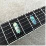 Custom 41'' Solid Red Cedar Top Acoustic Guitar Dreadnought D Model 45 Style Real Abalone Inlay Wood Folk Guitar Accept Guitar OEM