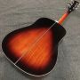 Custom Sunburst Finishing Color Lennon J160s Electric Acoustic Guitar