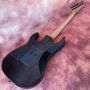 Custom Grand B.C. R Gunslinger 1988 Peach/Nude/Green Hand Painting B.C R Electric Guitar with Fret Binding