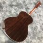 Custom Grand 39 Inch OOO Series OO Body Solid Spruce Top Acoustic Guitar in Sunburst Color