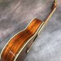 Custom Grand Guitar Abalone Binding OO and OOO Body Solid KOA Wood Top Acoustic Guitar