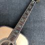 Custom Dreadnought Solid Rosewood Back Side D45AA Acoustic Guitar Accept Guitar OEM